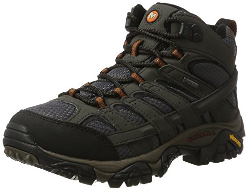 Merrell MOAB 2 Mid GTX, Botas de Senderismo, Sintético Mujer, Gris (Beluga), 37 EU