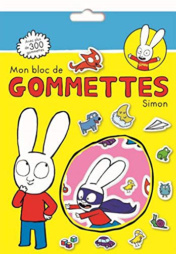 Mon bloc de gommettes Simon : Avec plus de 300 gommettes