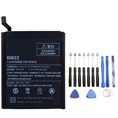 [movitek®] Bateria Compatible BM22 para Xiaomi Mi5 / Mi 5 / Mi5 Prime + Kit Herramientas/Tools | 3000mAh / 4.4v