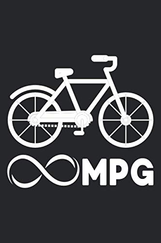 MPG: Fahrradtour Radtour Tagebuch| Notizbuch für Mountainbiker, Radsportler, Radfahrer und Fahrrad Fans, 120 Seiten Punktraster Seiten, 6 x 9 Zoll (ca. DIN A5), Softcover mit Matt.