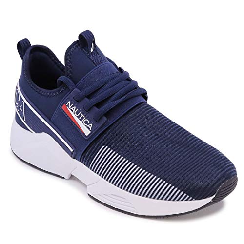 Nautica Men's Casual Fashion Sneakers-Walking Shoes-Lightweight Joggers-Nuray 2-Navy-13