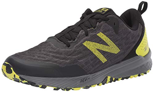 New Balance Trail Nitrel, Zapatillas de Running para Asfalto Hombre, Negro (Black/Yellow Black/Yellow), 47.5 EU