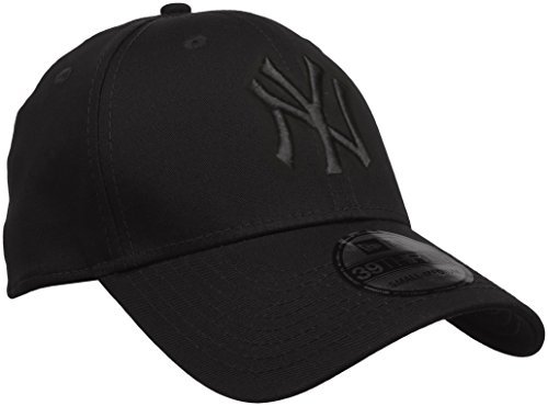 New Era NY Yankees 39 Thirty - Gorra para hombre, color negro (black/ black), talla M/L