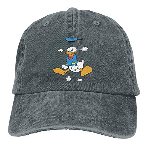 ngxianbaimingj Pato Donald Ligero Secado rápido Gorra de béisbol Transpirable Gorra de Correr al Aire Libre Gorra de Marea de Moda Sombrero de Sol Informal Sombrero de Deporte clásico Ajustable