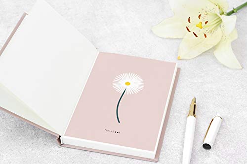 (No. 031) NOTEBOOK: NOTEBOOK FOR WRITING MUSIC NOTE, unique dandelion on the pinky background covering notebook. ||PAPERBACK||6x9 INCH||200 PAGES|| (English Edition)