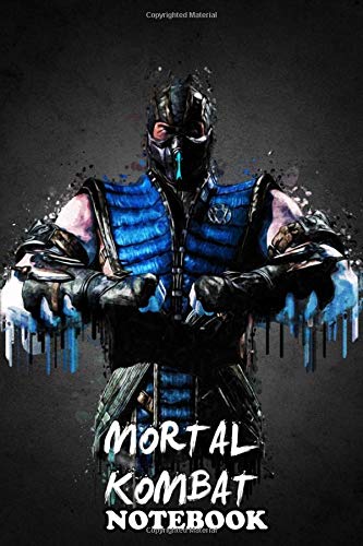 Notebook: Mortal Kombat , Journal for Writing, College Ruled Size 6" x 9", 110 Pages