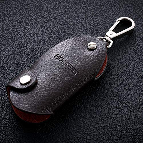 Nuevo Cuero Llave fodding Simple Coche Llave Colgante Regalo