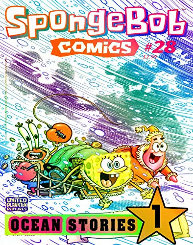 Ocean Stories: Collection 1 Funny Comics SquarePants Books Of SpongeBob Adventure Cartoon Stories For Kid Children (English Edition)