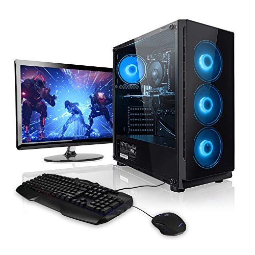 Pack Gaming - Ordenador Gaming PC AMD Ryzen 3 3100 4X 3.60GHz • GeForce GTX1650 • 24" ASUS Full-HD • Teclado y ratón Gaming • 240GB SSD • 8GB • 1TB • Windows 10 Home
