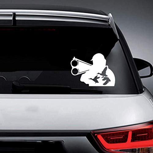 Pegatinas Adhesivas Coche 15.5Cmx11.5Cm Hunter Wild Duck Hunting Calcomanías para automóviles Pegatinas Moda Car Styling para el coche Laptop Window Sticker