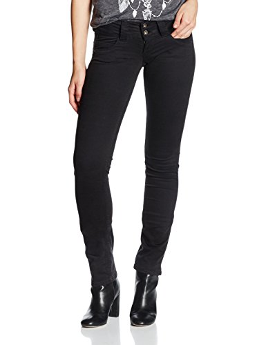 Pepe Jeans Venus PL210006_D Jean, Negro (Black 999), 25W / 30L para Mujer