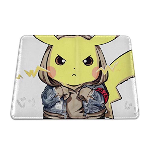 Pikachu Anime - Soporte para Pasaporte de Piel para Pasaporte, Funda para Pasaporte de Viaje, 5,5 Pulgadas