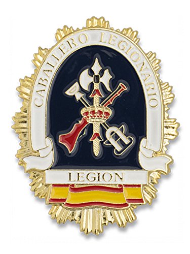 Placa Metalica Escudo Legion. Especial para Cartera de Bolsillo