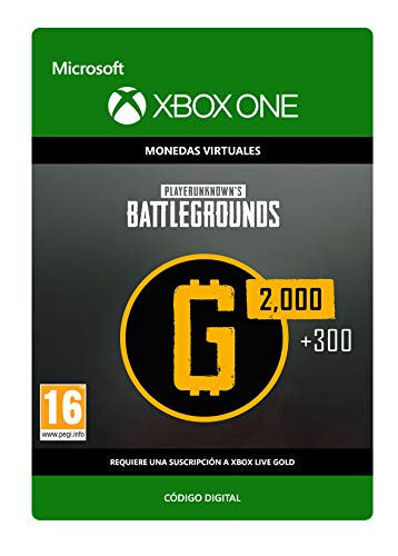 PLAYERUNKNOWN'S BATTLEGROUNDS 2,300 G-Coin    2,300 G-Coin | Xbox One - Código de descarga