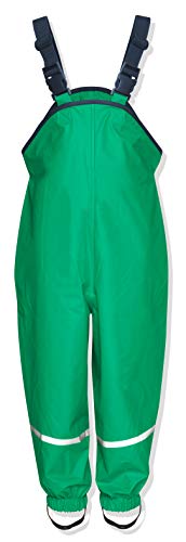 Playshoes Regenlatzhose Pantalón impermeable, Verde, 3-4 Años/104 cm Unisex bebé