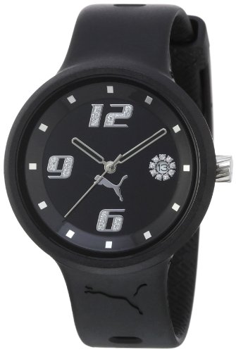 Puma Time A.PU910672001 - Reloj de Mujer de Cuarzo, Correa de Resina Color Negro