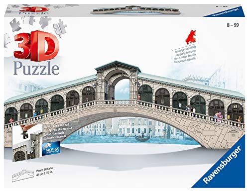 Ravensburger- Puzzle 3D, Edición Puente Rialto (12518)