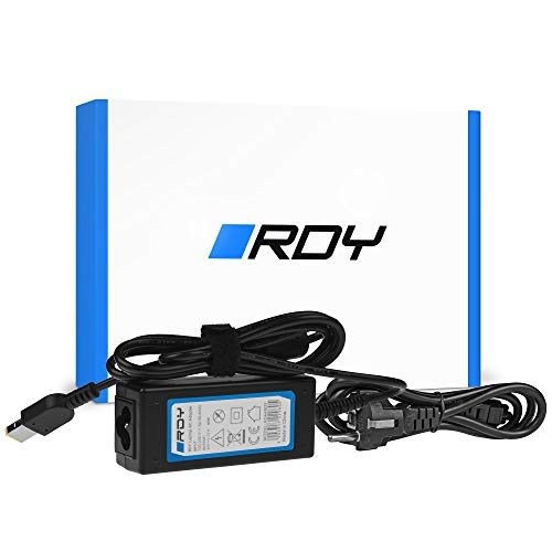 RDY 45W 20V 2.25A Cargador para Portátil Lenovo G50-30 G50-70 G505 Z50-70 ThinkPad T440 T450 IdeaPad S210 Ordenador Adaptador de Corriente