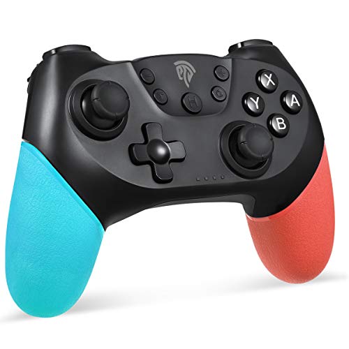 REDSTORM Mando para Nintendo Switch, Turbo y Giroscopio, Controlador Bluetooth Inalámbrico y Recargable de Batería 600mAh para Nintendo Switch/Nintendo Switch Lite