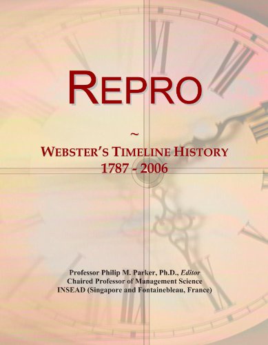 Repro: Webster's Timeline History, 1787 - 2006