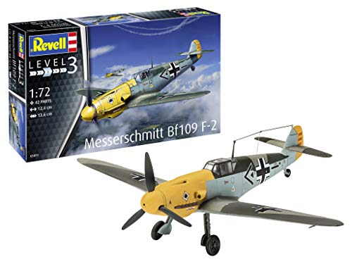 Revell- Messerschmitt Bf109 F-2 Kit Modelo, Multicolor (03893)