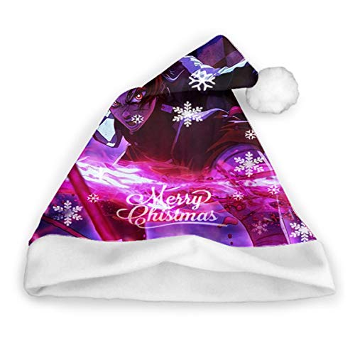 Sdltkhy Kimetsu No Yaiba () Sombrero de Papá Noel Año Nuevo Suministros Festivos para Fiestas Adornos Sombreros de Navidad