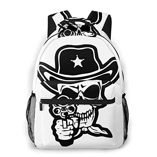 Sniper Gang Unisex-adultos Hombres y mujeres Mochila de gran capacidad Gr¨¢fico Ligero Viaje Ocio Moda Bolsa Talla ¨²nica