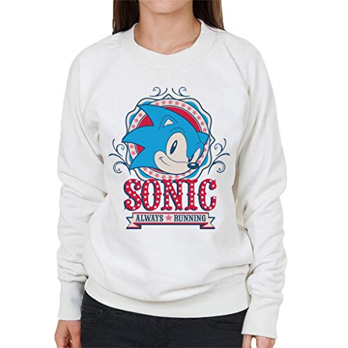Sonic The Hedgehog Carnival Poster Always Running Women's Sweatshirt