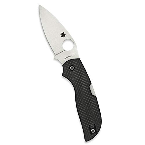 Spyderco Chaparral - Cuchillo (16,2 cm, 9,2 cm, 70g, Acero inoxidable, CTS XHP Carbon fiber/G-10 Laminate)