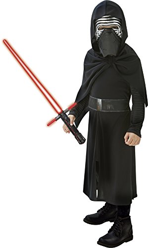 Star Wars - Disfraz de Kylo ren + espada con cruz para niños (Rubie's 620514-M)