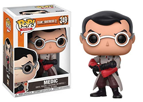 Team Fortress 2-Funko Pop Games Figura de Vinilo Medic, Color Mulitcolor 21038