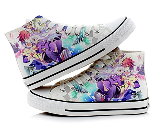 Telacos Zapatos de lona para cosplay Sora Shiro NO Game NO Life