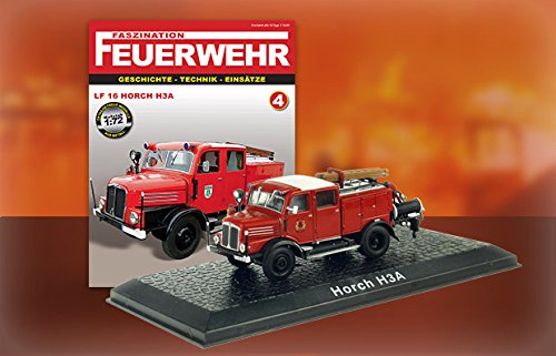 TLF 15 HORCH H3A - Camión bomberos Feuerwehr Bomberos DIE CAST 1:72