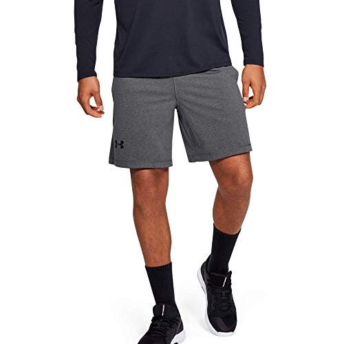 Under Armour 1257825-090 Pantalón Corto, Hombre, Blanco / Gris Oscuro, XL