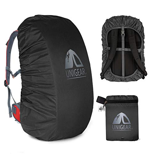 Unigear Funda Impermeable para Mochila 15~80L Cubierta de Bolsa Bolso Protector de Lluvia para Camping Senderismo Excursionismo