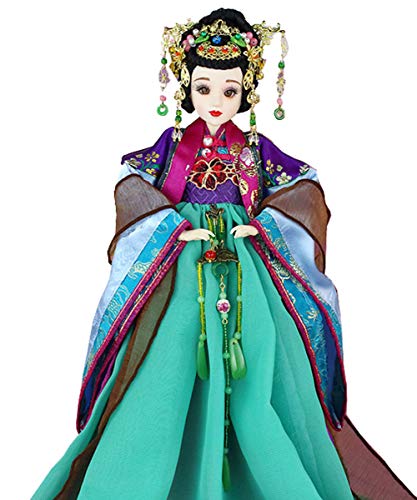 Ur Bt Option Muñeca Coleccionable, muñeca China 1/6, muñeca de 30 cm con Disfraz de Estilo Antiguo, decoración Interior del hogar, decoración Oriental,F