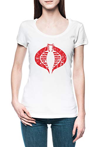 Vendimia Cobra - Vendimia Mujer Camiseta tee Blanco Women's White T-Shirt