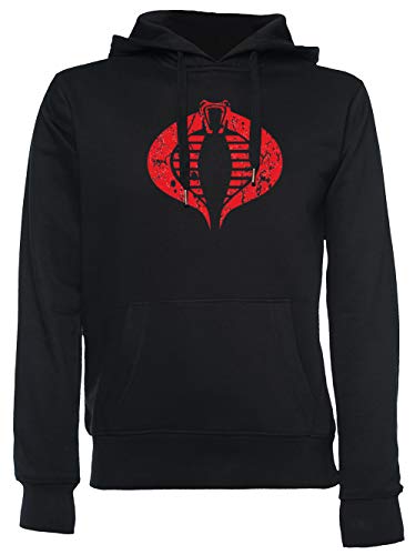 Vendimia Cobra - Vendimia Unisexo Hombre Mujer Sudadera con Capucha Negro Unisex Men's Women's Hoodie Black