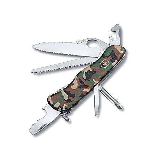 Victorinox V08463.MW94 Navaja Grande Trailmaster One Hand, Camuflaje, Multicolor, L