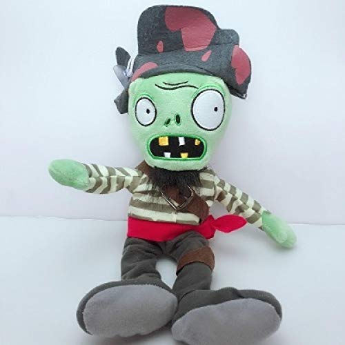 XINKANG Plantas contra Zombies Plants vs.Zombies Bolsa Colgante Muñeco de Peluche Ice Pea Shooter Tela Zombie Doll Pirata