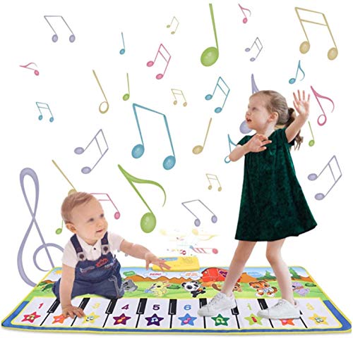 XINRUIBO Piano PLAYMAT, Piano Teclado MÚSICA PLAYMAT, MÚSICA DE TECLADE Musica Mater Materia CUMPLEO DE NIÑOS 2-9 AÑOS DE NIÑO NIÑO NIÑO Muchacho NIÑO NIÑO NIÑO MÚSICA Musica Mater Piano Infantil