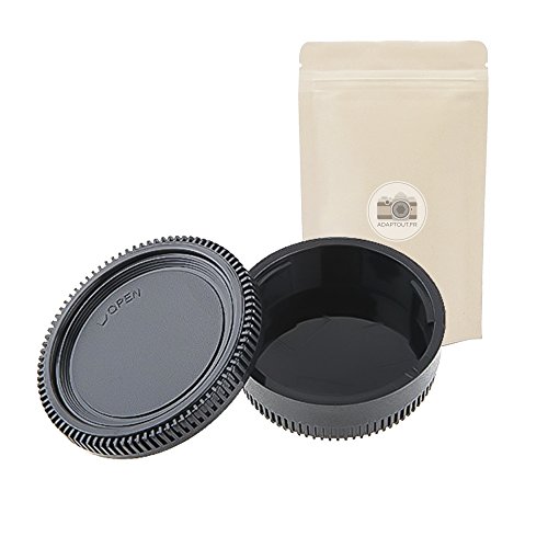 1x AI Tapa Caja + Cubierta Trasera para Lente de Montura Nikon AI F