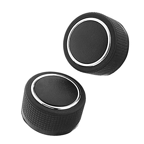 2 Botones de Control de Volumen de Aire Acondicionado Trasero de Radio de Coche para GMC Chevrolet Cadillac Buick