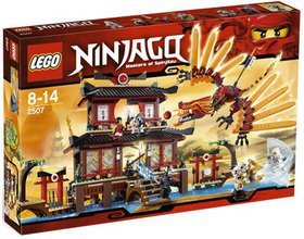 2507 NINJAGO Il tempio del fuoco