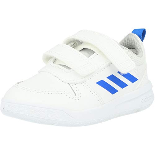 Adidas Tensaur I, Zapatillas de Estar por casa, Blanco (Ftwbla/Azul/Ftwbla 000), 26 EU