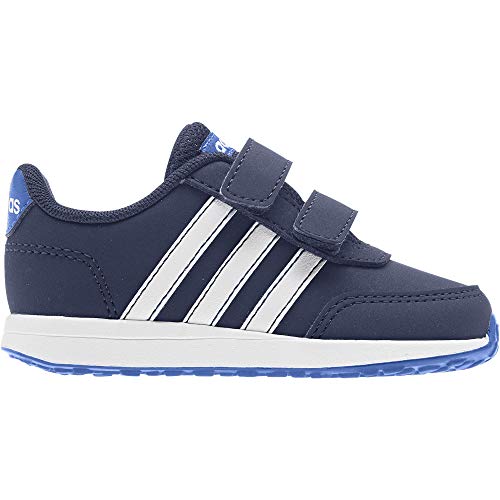 Adidas Vs Switch 2 CMF Inf, Zapatillas de Estar por casa Unisex niños, Multicolor (Azuosc/Ftwbla/Azul 000), 26.5 EU