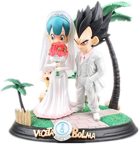 AGOOLZX Dragon Ball Vegeta Bulma GK Figura De Acción En Caja Modelo De Personaje De Anime Juguete De Dibujos Animados Estatua Muñeca Amantes del Anime Colección Decoración Regalo De Cumpleaños