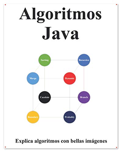 Algoritmos Java: Explica los algoritmos con bellas imágenes Aprende de forma fácil y mejor