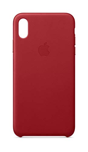 Apple Funda Leather Case (para el iPhone XS Max) - (PRODUCT) RED