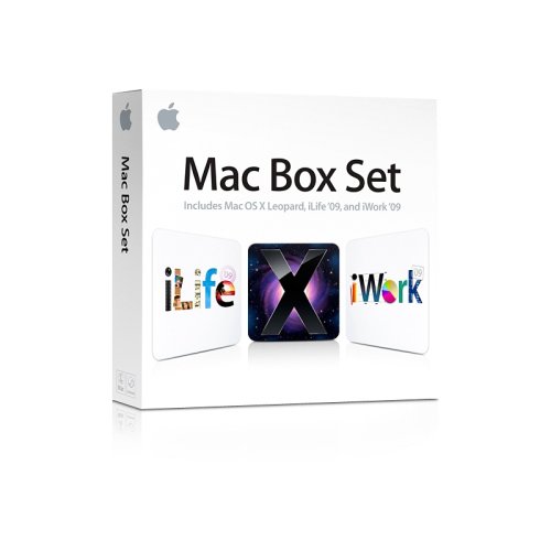 Apple Mac OS X Box Set - Sistemas operativos (1 usuario(s), 14336 MB, 512 MB, PowerPC G5, PowerPC G4 (867MHz), QuickTime 7.5.5, DEU)